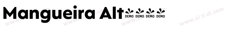 Mangueira Alt字体转换